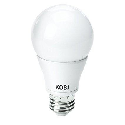 Kobi Electric  K0M7 7-watt (40-Watt) Omni Directional A19 LED 4000K Neutral White Light Bulb, Dimmable