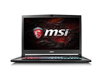 MSI GS73VR 6RF "Stealth Pro" 007UK 17.3-Inch FHD Gaming Notebook (Black) - (Intel i7 6700HQ, 16 GB RAM, 256 GB SSD, 2 TB HDD, GTX 1060 Graphics Card, Windows 10)