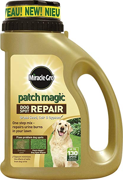 3xScotts Miracle-Gro Patch Magic Dog Spot Repair Shaker Jar, 1293 g