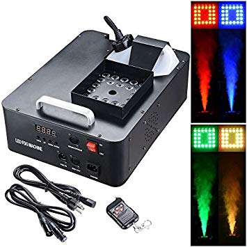 AW 1500W LED Smoke Effect Machine Stage Fogger Equipment Wired Control Disco Party