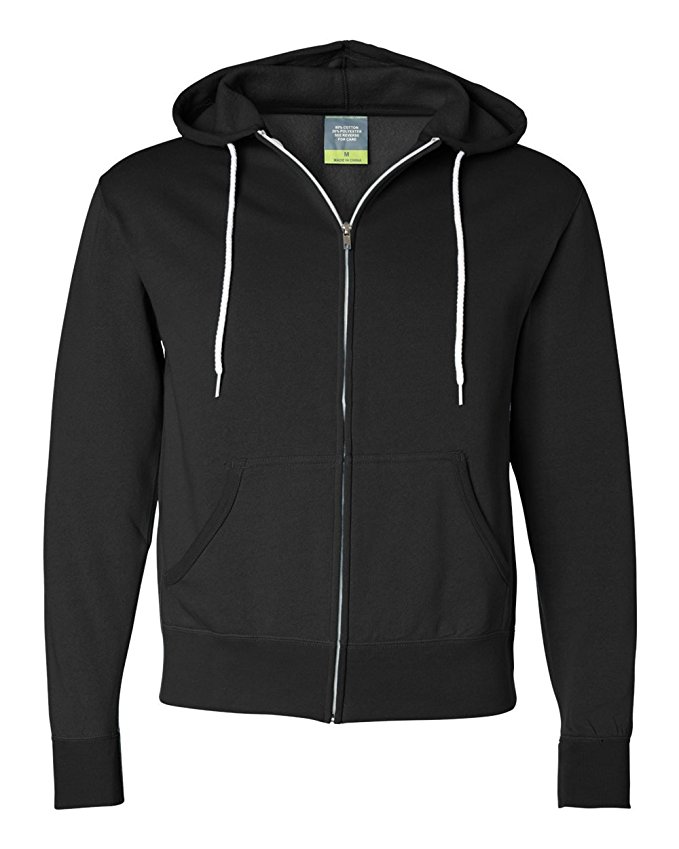 Independent Trading Co Unisex Full Zip Hooded Sweatshirt
