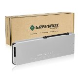 GreenBox Innovations New Laptop Battery for Apple A1281 A1286 Late 2008 Early 2009 MacBook Pro 15 inch Aluminum Unibody MB772LLA MB470LLA MB471LLA - 12 Month Warranty Li-Polymer 5000mAh  54Wh