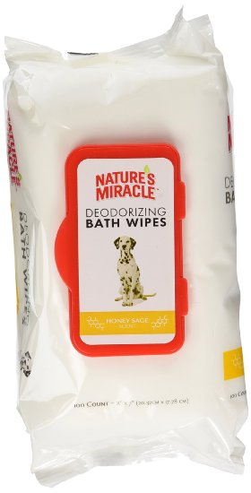 Nature's Miracle Deodorizing Bath Wipes