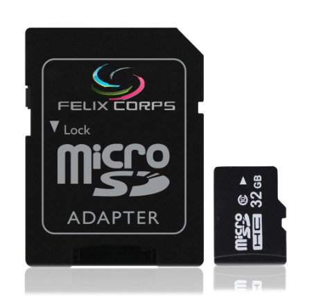 Felix Corps Class 10 32GB Micro SD Card