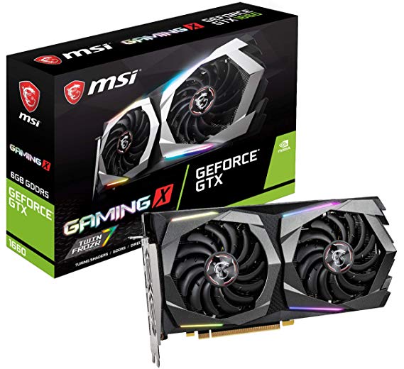 MSI GeForce GTX 1660 Gaming X 6G Graphics Cards GeForce GTX 1660 Gaming X 6G