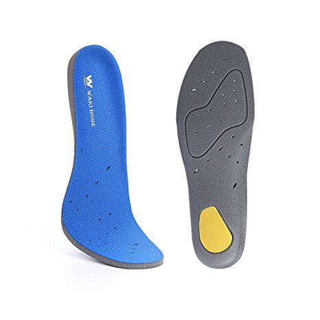 Sport Best Soft Breathable Lightweight Cushioning Arch Support Replacement Athletic Shoe Insole/Insert for Running,Plantar Fasciitis,Shin Splint,Feet Pain,Knee Pain,Heel Pain,Walking