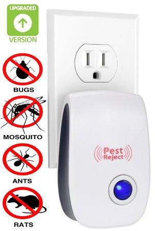 Lotee8482 Pest Repeller Ultrasonic for Repels Mice Mosquito Cockroach and More - Best Pest Control Equipment Enhanced Vesion