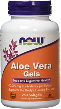 Now Foods Aloe Vera Gels - 250 softgels, 0.17498 kg