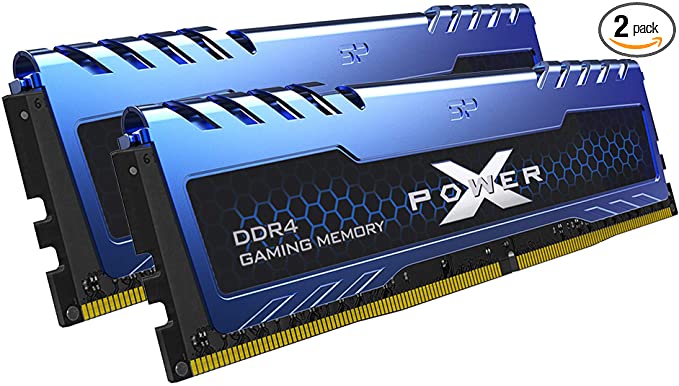 Silicon Power DDR4 32GB (16GBx2) XPOWER Turbine Gaming 2666MHz (PC4 21300) 288-pin CL16 1.2V Non-ECC Unbuffered UDIMM Desktop Memory Module - Low Voltage