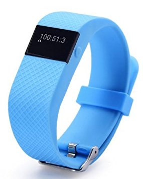 Active Gear Waterproof Activity Tracker - Smart Bracelet / Band Monitor, Sleep Tracker, Bluetooth, Blue