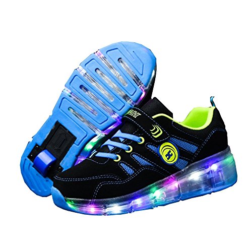 CPS Kids Girls Boys Light Up wheels Roller Shoes Skates Sneakers