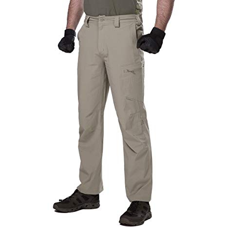 FREE SOLDIER Men’s Outdoor Convertible Pants Lightweight Quick Dry Nylon Tactical Pants