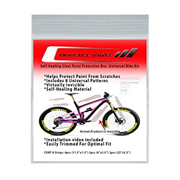 Self-Healing Clear Paint Protection Bra--Universal Bicycle Kit