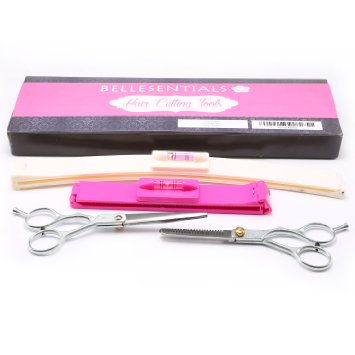 Cutting Your Own Hair at home with Hair Cutting Scissors and Tools by Bellesentials