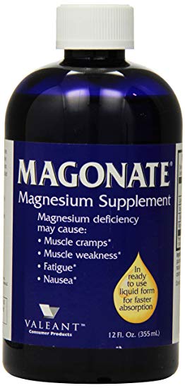 Magonate Liquid Magnesium, 12 Ounce