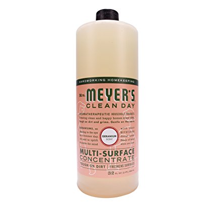 Mrs. Meyer's Clean Day Multi-Surface Concentrated Cleaner, Geranium, 32 Fluid Ounce