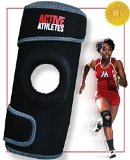 Active Knee Brace Support for Running ACL Tear or Arthritis One Size - Black