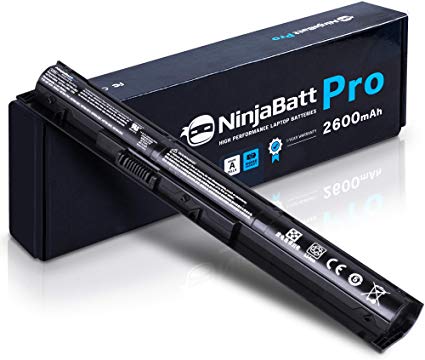 NinjaBatt Pro Laptop Battery for HP VI04 756743-001 756745-001 756744-001 756478-851 ProBook 440 G2 450 G2 756478-421 756478-421 756478-422 Envy 14 15 17 - Samsung Cells [4 Cells/2600mAh/38Wh]