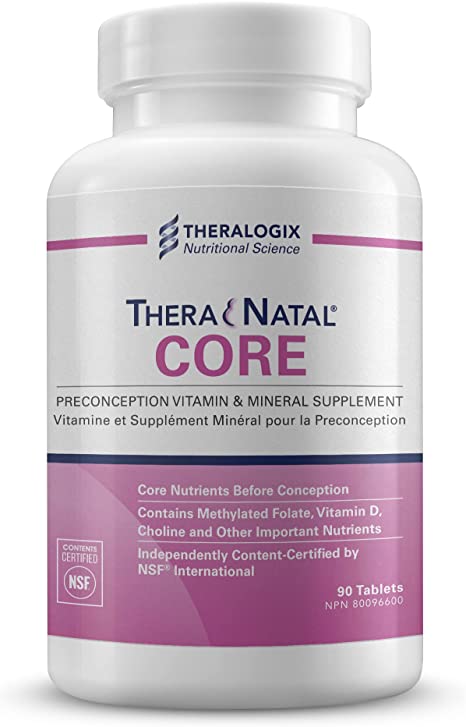 TheraNatal Core Preconception Prenatal Vitamin & Mineral Supplement (90 Day Supply) | Core Nutrients for Women Before Conception
