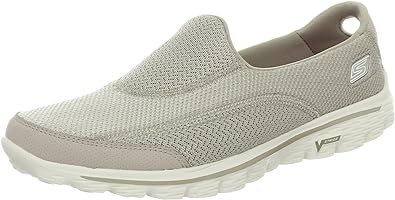 Skechers Women's Go Walk 2, Stone, 7 M US