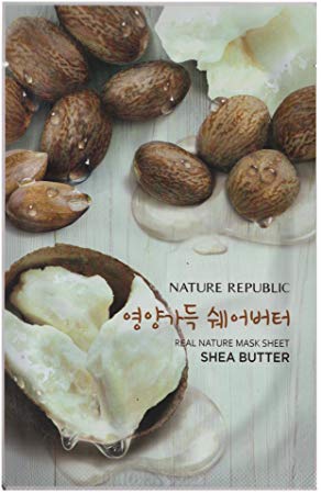 [Nature Republic] Real Nature Mask Sheet 10 PCS Korean Cosmetics (Shea Butter 10 EA)