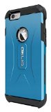 iPhone 6S Case OBLIQ Xtreme ProMetallic Blue Hybrid Rugged Dual Layered All-Around Shock Slim Resistant TPU Armor Shock Resistant Case for Apple iPhone 6S 2015 and iPhone 6 2014