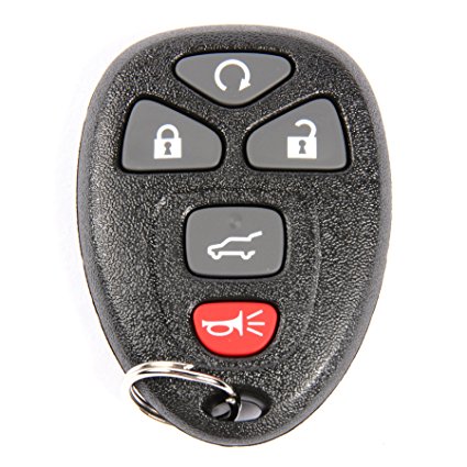 ACDelco 22936101 GM Original Equipment 5 Button Keyless Entry Remote Key Fob