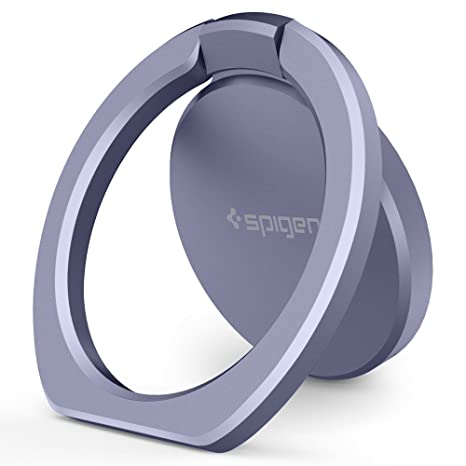 Spigen Style Ring 360 Cell Phone Ring/Phone Grip/Stand/Holder for All Phones and Tablets Compatible with Magnetic Car Mount - Orchid Gray