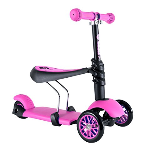 Y Glider 3in1 Kids Kick Scooter Ride On
