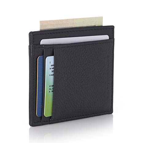 Alpine Swiss RFID Mens Thin Minimalist ID Card Case Slim Front Pocket Wallets 5 Top Variations