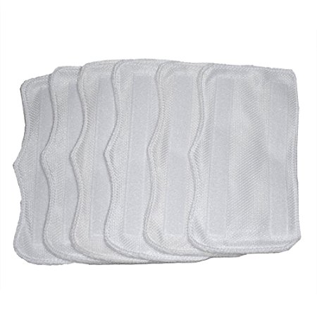 6Pack Replacement Microfiber Pads (XT3101) for Shark Steam Mop S3101, S3250, S3202