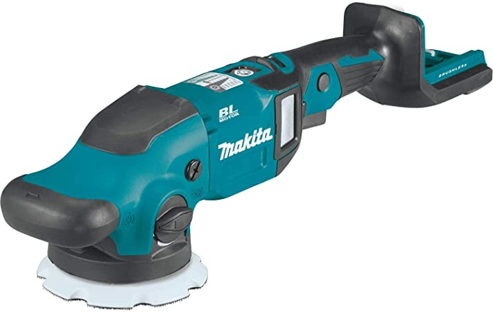 Makita XOP02Z 18V LXT Lithium-Ion Brushless Cordless 5"/ 6" Dual Action Random Orbit Polisher, Tool Only