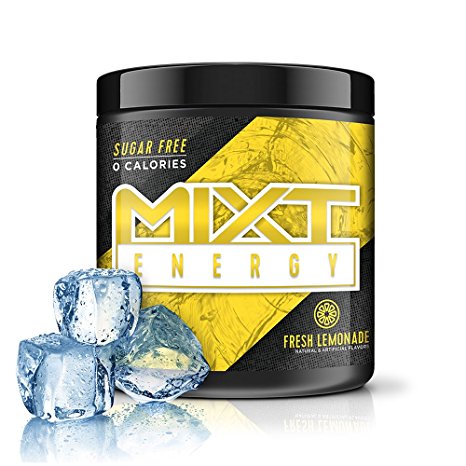 MIXT Energy - Designed for Concentration, Focus, and Hours of Energy Without the Crash(Fresh Lemonade, 60 Serving)