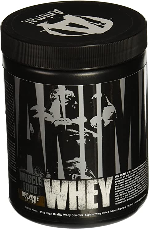 Universal Nutrition Animal Whey Isolate Loaded Whey Protein Powder Supplement, Brownie Batter