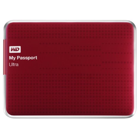 Old Model WD My Passport Ultra 1TB Portable External USB 30 Hard Drive with Auto Backup Red