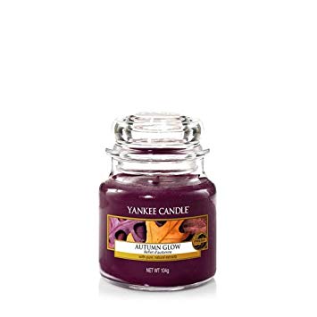 Yankee Candle Autumn Glow Jar Candle, Purple, Small