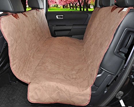 ObeDog Deluxe Suede Quilted Waterproof Hammock Car Seat Cover