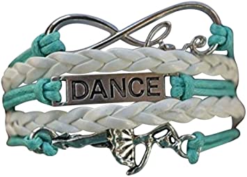 Infinity Collection Dance Bracelet- Girls Dance Jewelry for Dance Recitals, Dancers and Dance