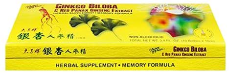 Prince of Peace Ginkgo Biloba and Red Panax Ginseng Extract, 10 Count