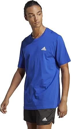 adidas Essentials Single Jersey Embroidered Small Logo tee Camiseta Hombre (Pack de 1)