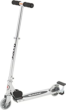 Razor Spark Kick Scooter with 98mm Wheels - Silver