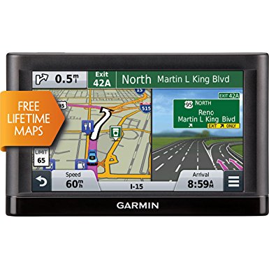 Garmin nüvi 55LM GPS Navigators System with Spoken Turn-By-Turn Directions, Preloaded Maps and Speed Limit Displays (Lower 49 U.S. States) (Certified Refurbished)