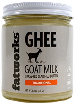 Fatworks Grass-Fed Goat Milk Ghee (8 ounce)