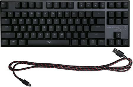 HyperX HX-KB4RD1-US Alloy FPS Pro - Clavier Gaming mécanique, Cherry MX Red (US layout)