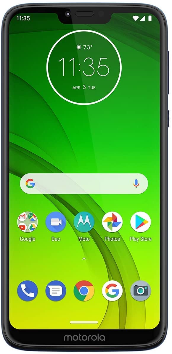 Moto G7 Power - Unlocked - 32 GB - Marine Blue (US Warranty) - Verizon, AT&T, T-Mobile, Sprint, Boost, Cricket, & Metro