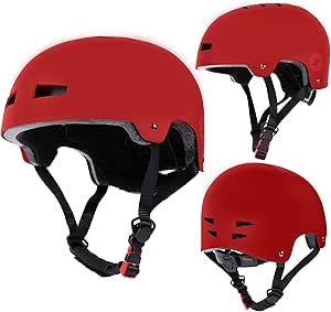 LaScoota Multi-Sport Helmet, Roller Skating Helmet, Skateboard Helmet for Adults, Youth & Kids | Kids Helmet | Impact-Absorbing Core, Optimal Ventilation