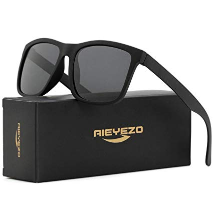 Polarized Sunglasses for Men Women's Unbreakable TR90 Frame Sun Glasses 100% UV400 Protection