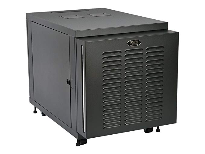 Tripp Lite 12U Rack Enclosure Server Cabinet for Harsh Environments, IP54, Mid-Depth, 32.5" Depth (SR12UBFFD)