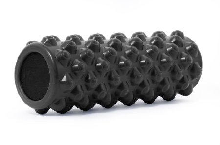 ProSource Bullet Sports Medicine Foam Roller 14"x 5", Extra Firm for Deep Tissue Massage and Releasing Trigger Points