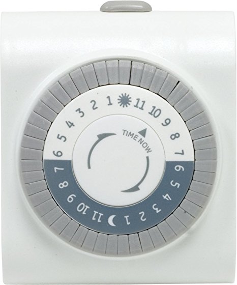 GE 15076 24-Hour Plug-In Mechanical Timer